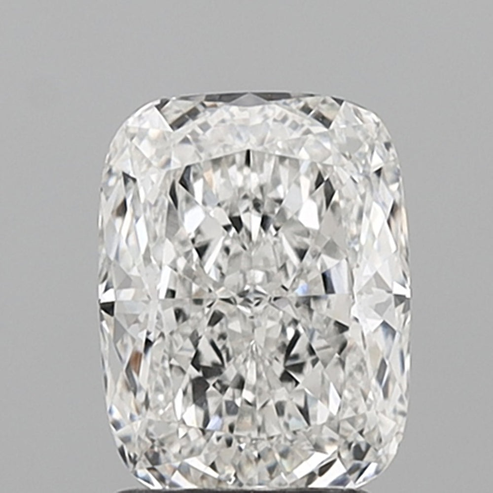 2.09 Carat Cushion Lab Diamond with  Cut Diamond in 14KT  view 1
