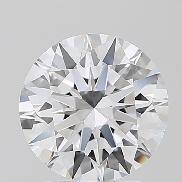 2.22 Carat Round Lab Diamond with  Cut Diamond in 14KT  view 1
