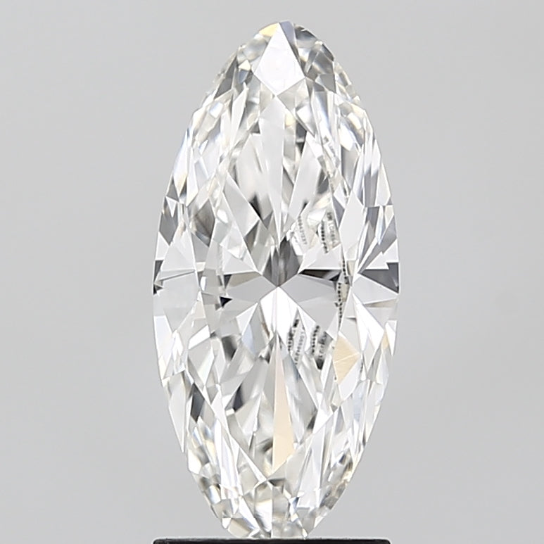 2.04 Carat Oval Lab Diamond with  Cut Diamond in 14KT  view 1
