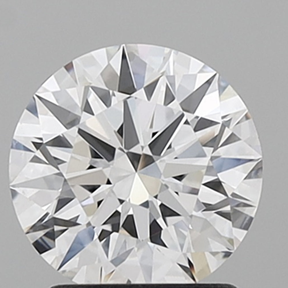 1.71 Carat Round Lab Diamond with  Cut Diamond in 14KT  view 1
