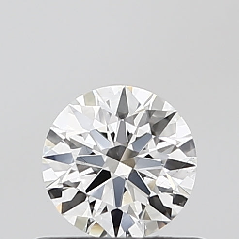 0.45 Carat Round Lab Diamond with  Cut Diamond in 14KT  view 1
