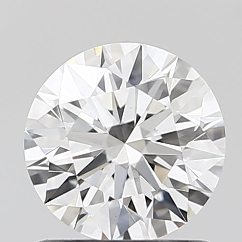 0.98 Carat Round Lab Diamond with  Cut Diamond in 14KT  view 1
