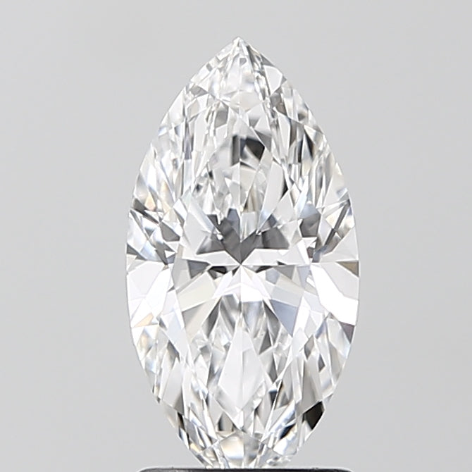 1.49 Carat Marquise Lab Diamond with  Cut Diamond in 14KT  view 1
