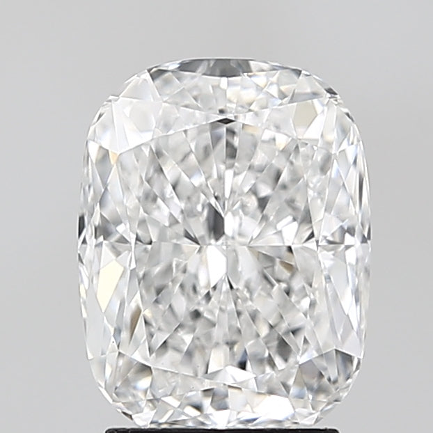 3.0 Carat Cushion Lab Diamond with  Cut Diamond in 14KT  view 1
