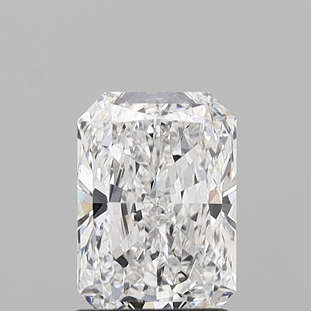 1.5 Carat Radiant Lab Diamond with  Cut Diamond in 14KT  view 1
