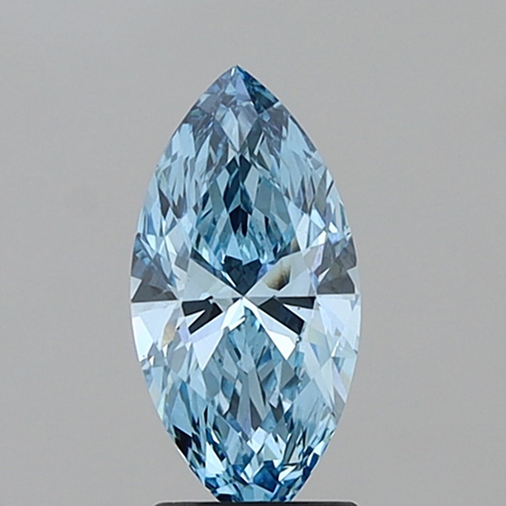 1.86 Carat Marquise Lab Diamond with  Cut Diamond in 14KT  view 1
