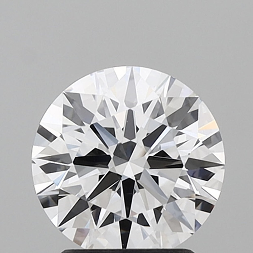 2.06 Carat Round Lab Diamond with  Cut Diamond in 14KT  view 1
