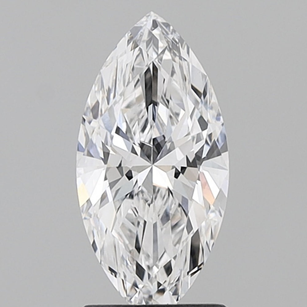 1.42 Carat Marquise Lab Diamond with  Cut Diamond in 14KT  view 1
