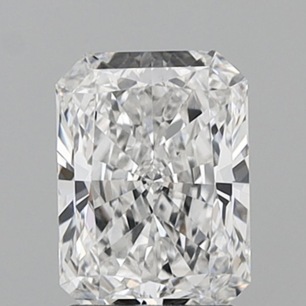 1.84 Carat Radiant Lab Diamond with  Cut Diamond in 14KT  view 1
