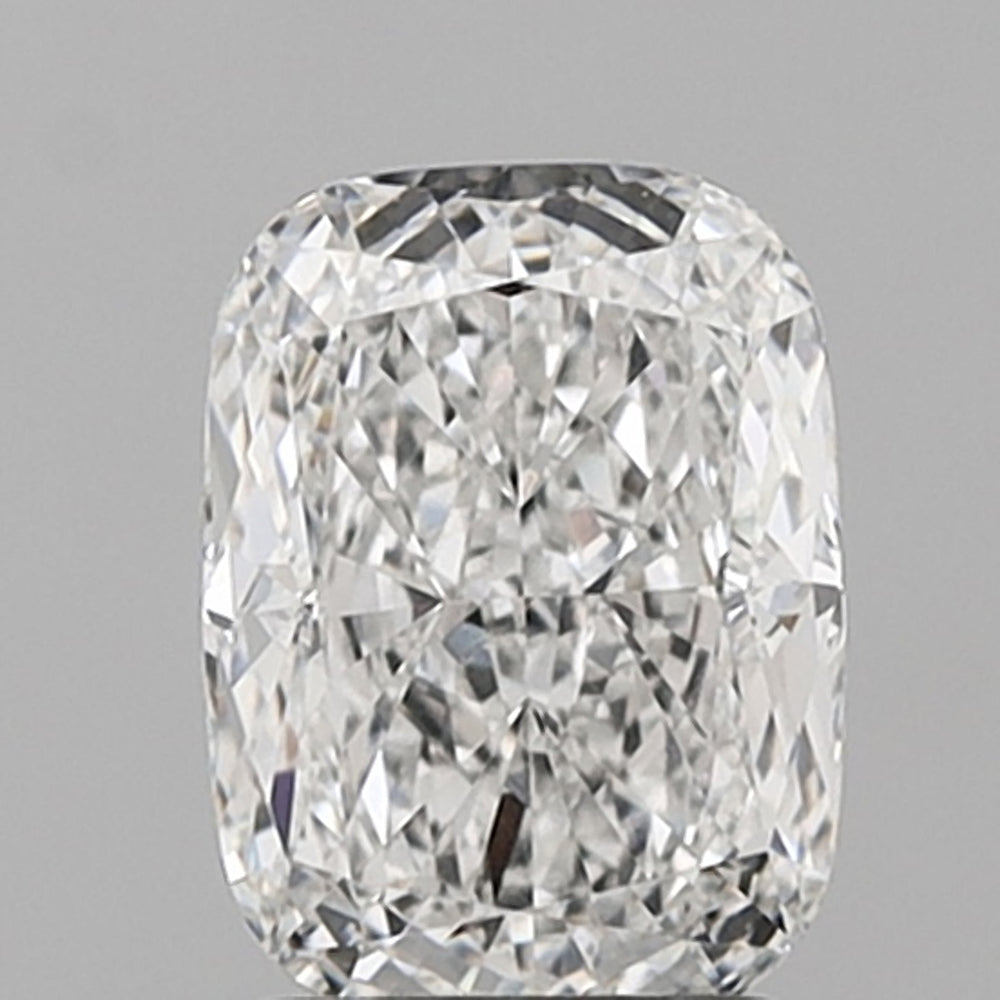 2.09 Carat Cushion Lab Diamond with  Cut Diamond in 14KT  view 1
