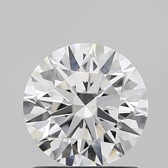 1.0 Carat Round Lab Diamond with  Cut Diamond in 14KT  view 1
