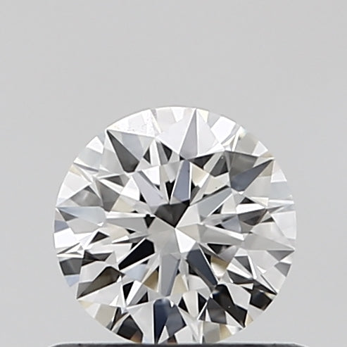 0.52 Carat Round Lab Diamond with  Cut Diamond in 14KT  view 1
