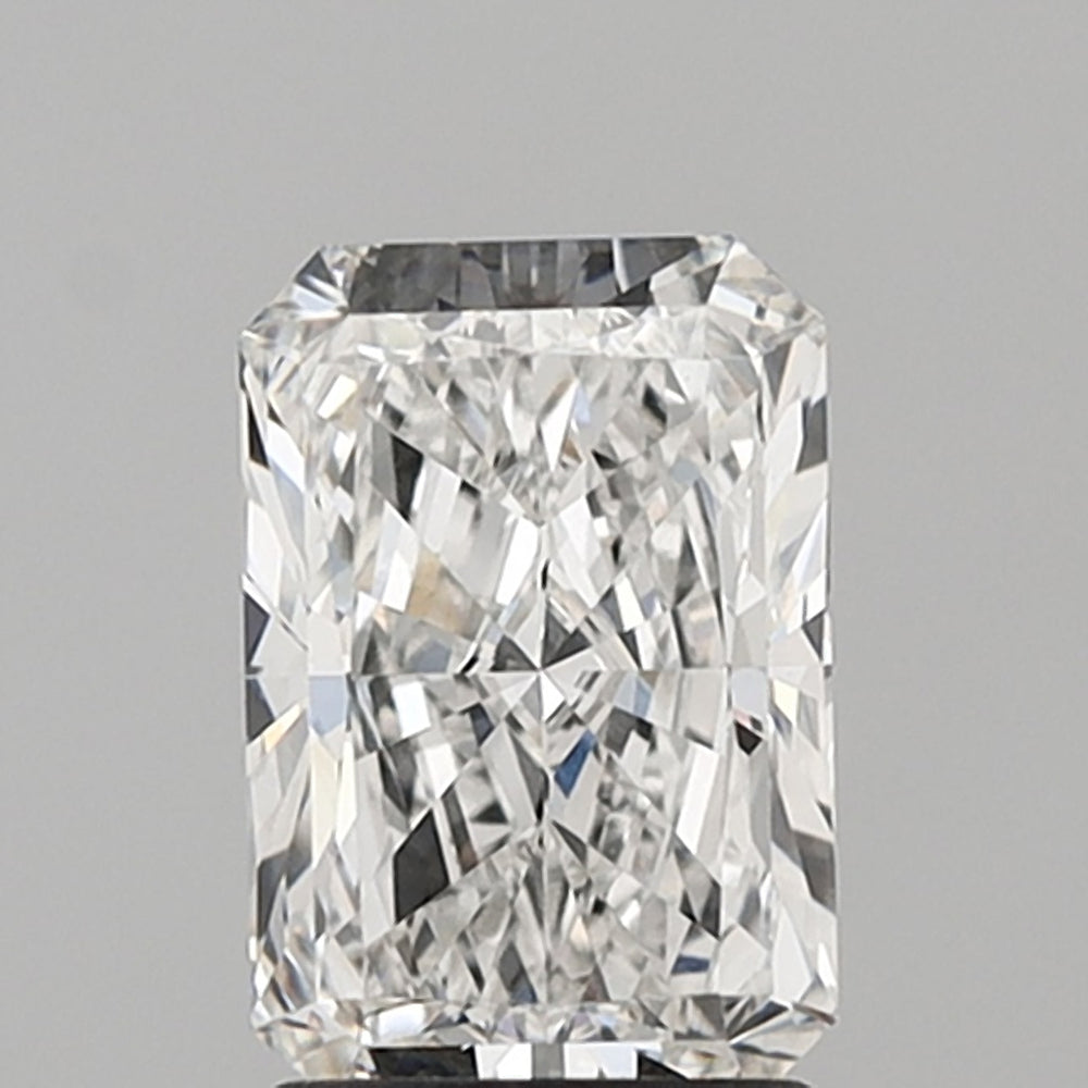 1.93 Carat Radiant Lab Diamond with  Cut Diamond in 14KT  view 1
