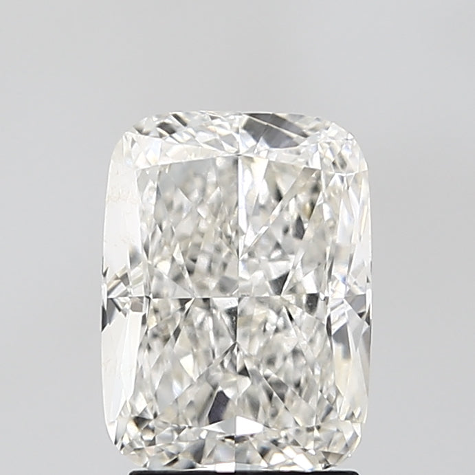 3.0 Carat Cushion Lab Diamond with  Cut Diamond in 14KT  view 1
