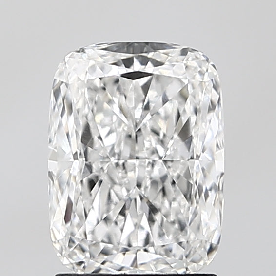 2.06 Carat Cushion Lab Diamond with  Cut Diamond in 14KT  view 1
