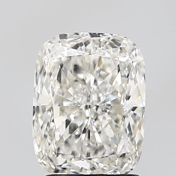 2.02 Carat Cushion Lab Diamond with  Cut Diamond in 14KT  view 1
