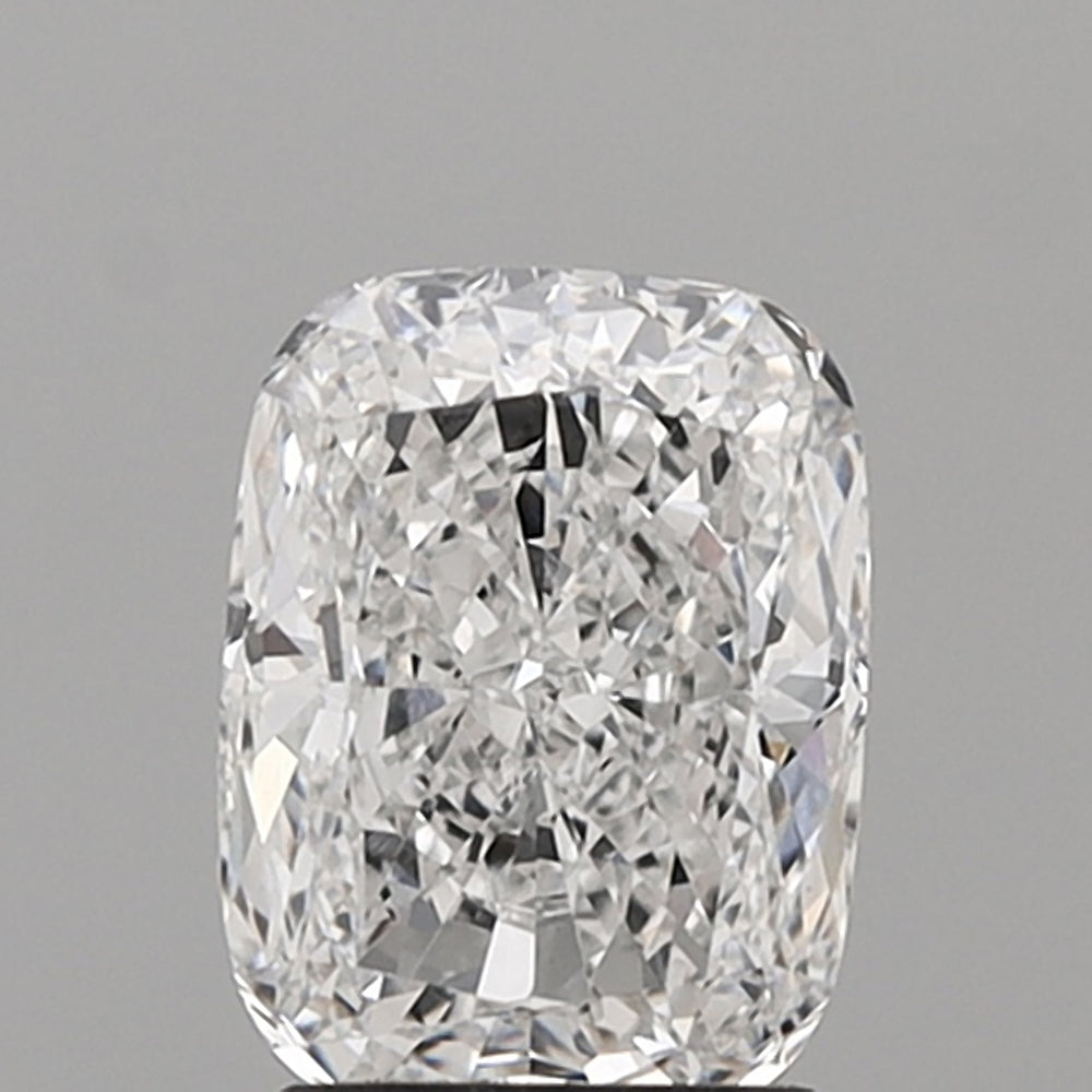 2.09 Carat Cushion Lab Diamond with  Cut Diamond in 14KT  view 1
