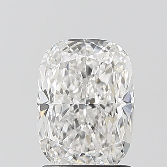 1.54 Carat Cushion Lab Diamond with  Cut Diamond in 14KT  view 1
