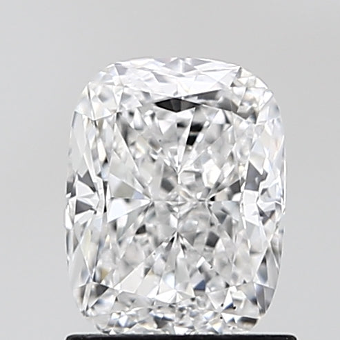 1.39 Carat Cushion Lab Diamond with  Cut Diamond in 14KT  view 1
