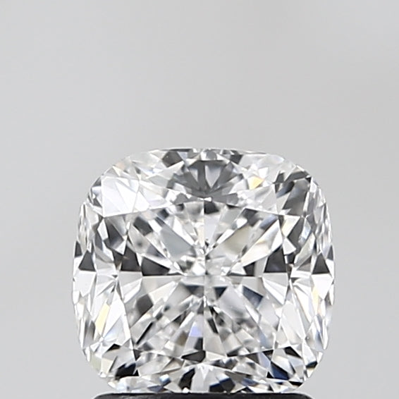 1.51 Carat Cushion Lab Diamond with  Cut Diamond in 14KT  view 1
