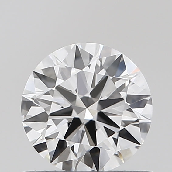 0.56 Carat Round Lab Diamond with  Cut Diamond in 14KT  view 1
