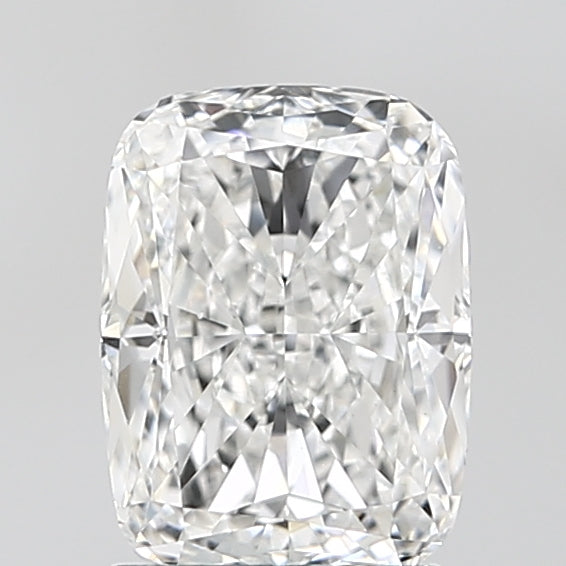 2.21 Carat Cushion Lab Diamond with  Cut Diamond in 14KT  view 1
