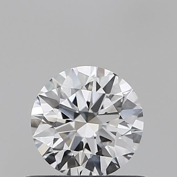 0.46 Carat Round Lab Diamond with  Cut Diamond in 14KT  view 1
