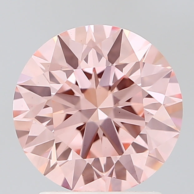 2.02 Carat Round Lab Diamond with  Cut Diamond in 14KT  view 1
