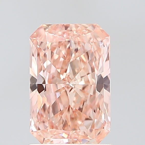 1.5 Carat Radiant Lab Diamond with  Cut Diamond in 14KT  view 1
