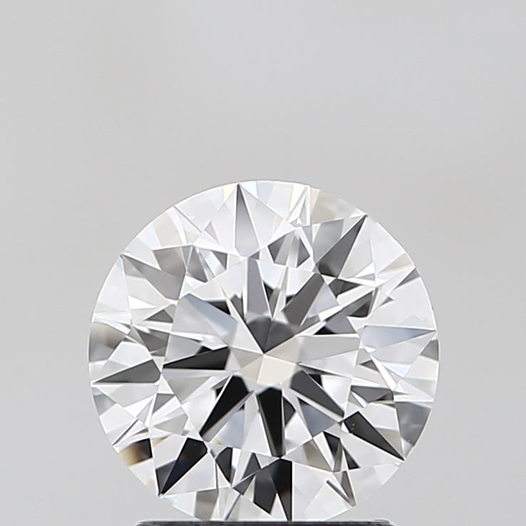 1.54 Carat Round Lab Diamond with  Cut Diamond in 14KT  view 1
