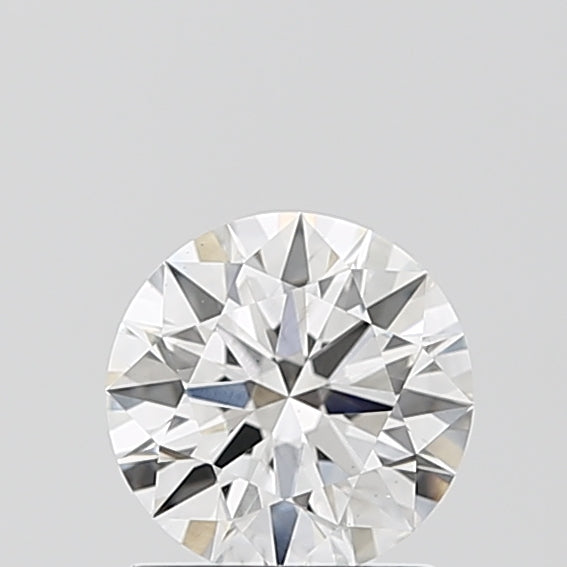 1.01 Carat Round Lab Diamond with  Cut Diamond in 14KT  view 1
