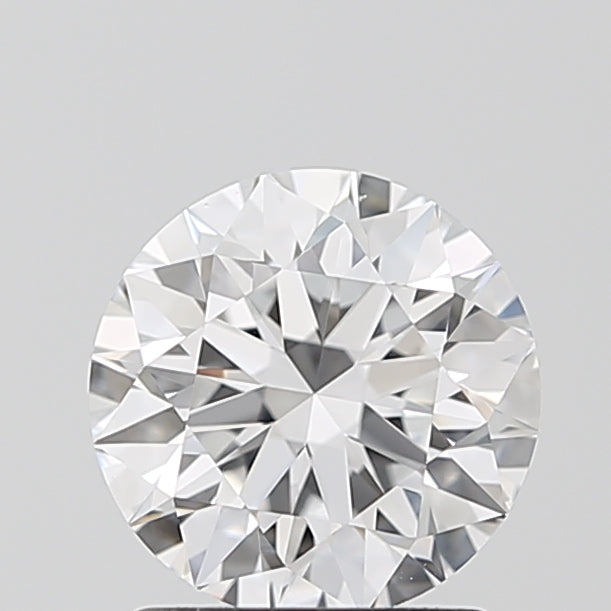 1.3 Carat Round Lab Diamond with  Cut Diamond in 14KT  view 1
