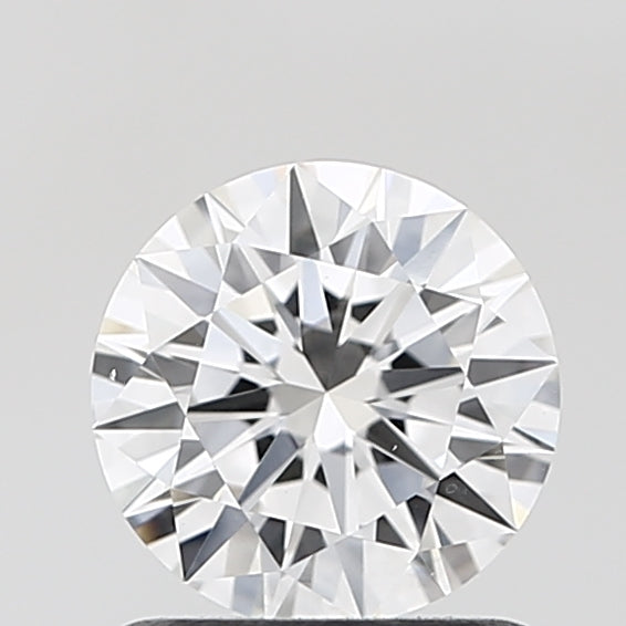 1.0 Carat Round Lab Diamond with  Cut Diamond in 14KT  view 1
