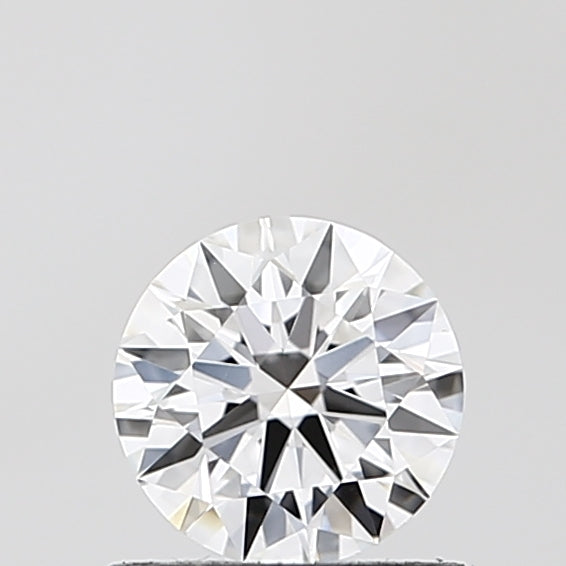 0.57 Carat Round Lab Diamond with  Cut Diamond in 14KT  view 1
