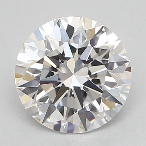 0.54 Carat Round Natural Diamond with  Cut Diamond in 14KT  view 1
