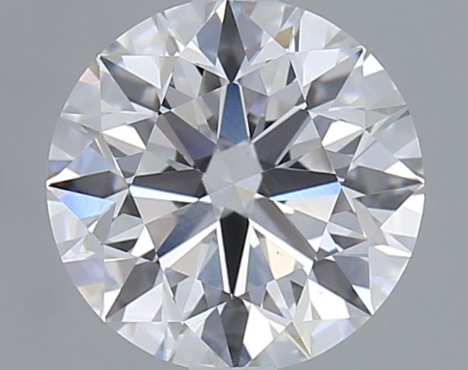 1.57 Carat Round Lab Diamond with  Cut Diamond in 14KT  view 1
