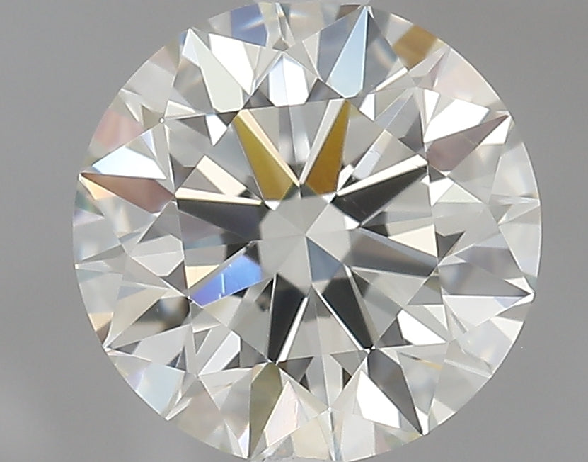 1.02 Carat Round Natural Diamond with  Cut Diamond in 14KT  view 1
