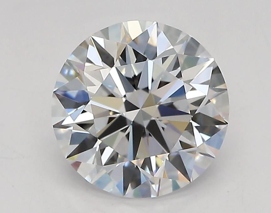 1.54 Carat Round Lab Diamond with  Cut Diamond in 14KT  view 1
