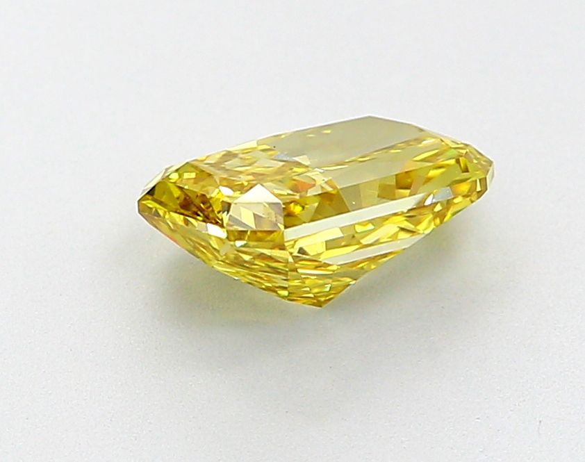 1.75 Carat Radiant Lab Diamond with  Cut Diamond in 14KT  view 1
