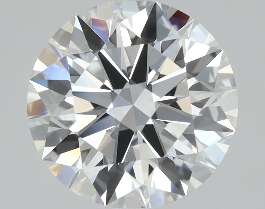 1.5 Carat Round Natural Diamond with  Cut Diamond in 14KT  view 1
