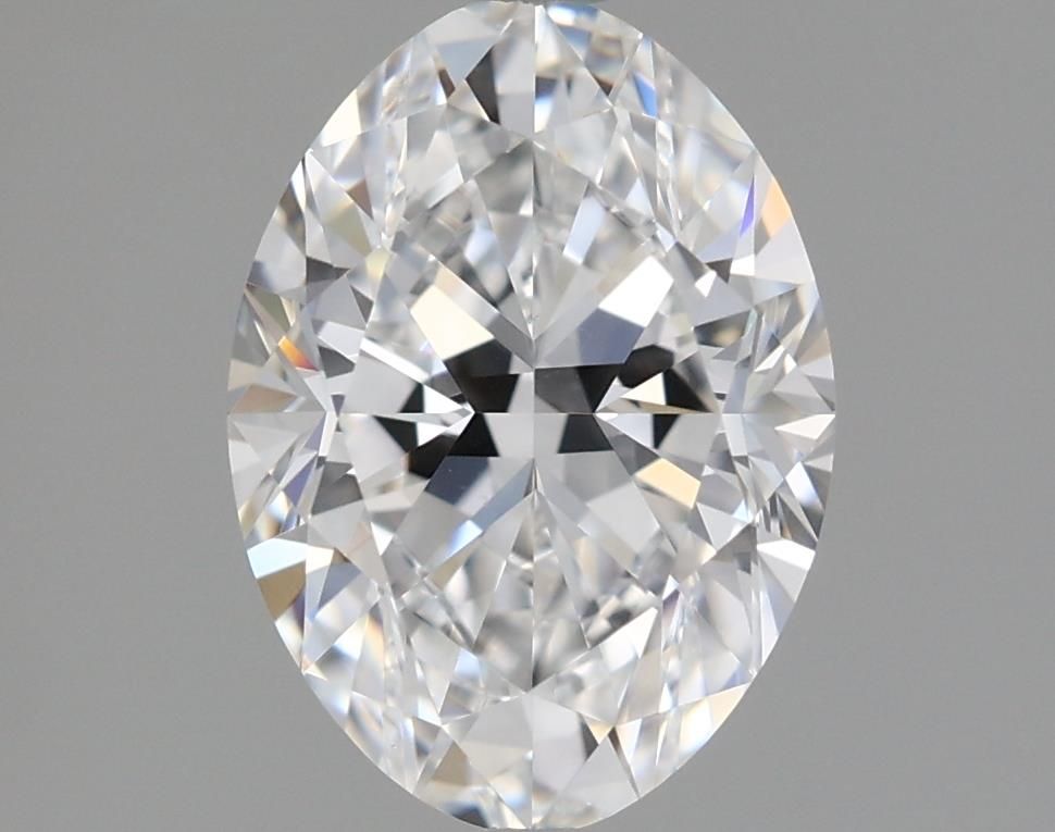 1.5 Carat Oval Natural Diamond with  Cut Diamond in 14KT  view 1
