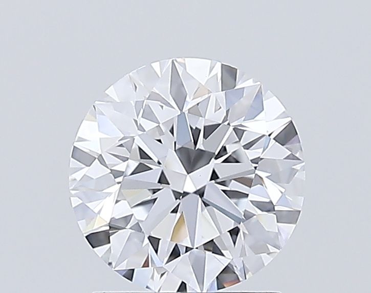 1.5 Carat Round Lab Diamond with  Cut Diamond in 14KT  view 1
