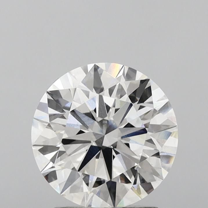 2.5 Carat Round Lab Diamond with  Cut Diamond in 14KT  view 1
