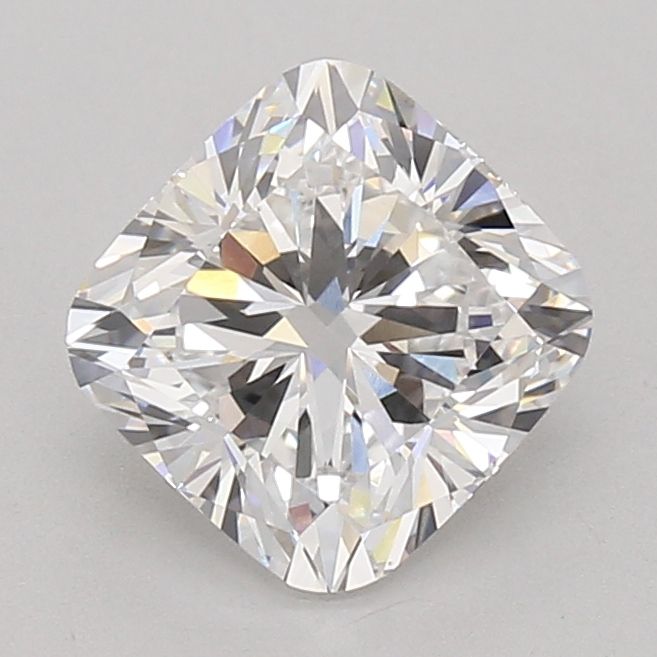 3.07 Carat Cushion Lab Diamond with  Cut Diamond in 14KT  view 1
