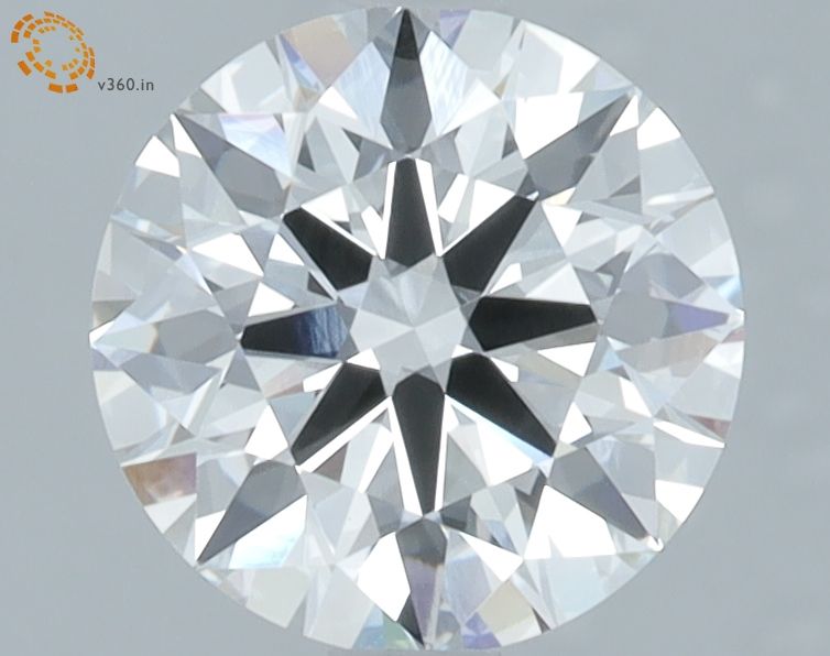 2.0 Carat Round Lab Diamond with  Cut Diamond in 14KT  view 1
