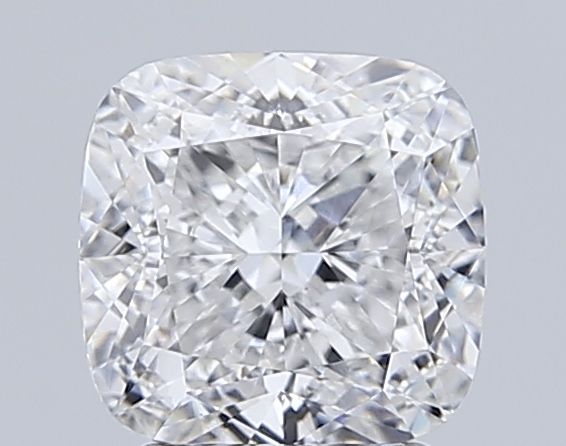 2.74 Carat Cushion Lab Diamond with  Cut Diamond in 14KT  view 1
