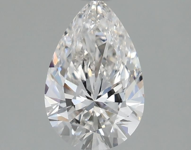 1.44 Carat Pear Lab Diamond with  Cut Diamond in 14KT  view 1
