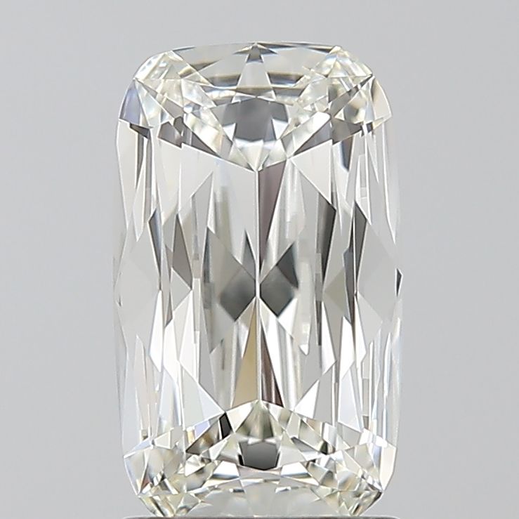 1.23 Carat CUSHION Natural Diamond with  Cut Diamond in 14KT  view 1
