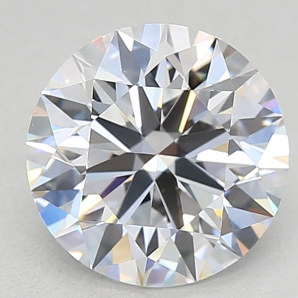 1.58 Carat Round Lab Diamond with  Cut Diamond in 14KT  view 1
