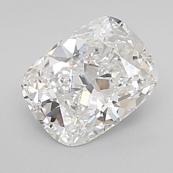 1.05 Carat Cushion Lab Diamond with  Cut Diamond in 14KT  view 1
